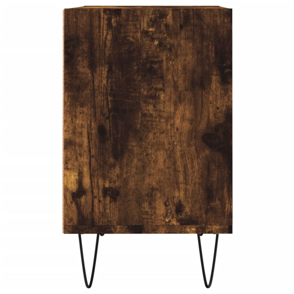 Tv-meubel 69,5x30x50 cm bewerkt hout gerookt eikenkleurig MeubelReus