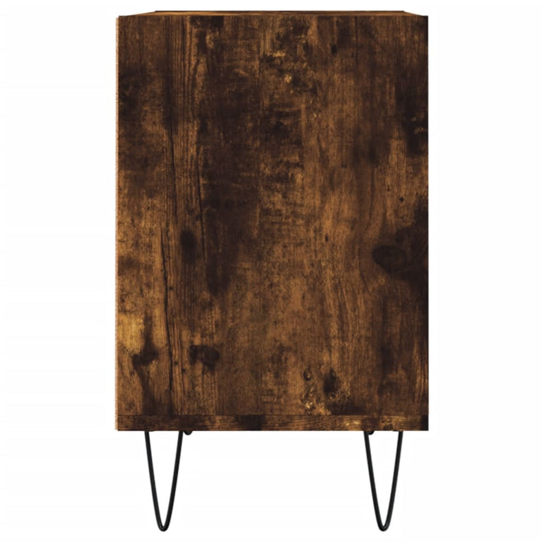 Tv-meubel 69,5x30x50 cm bewerkt hout gerookt eikenkleurig MeubelReus