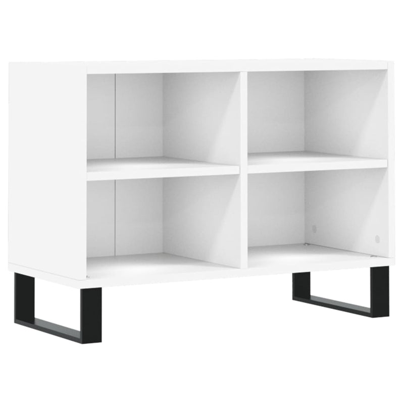 Tv-meubel 69,5x30x50 cm bewerkt hout wit MeubelReus
