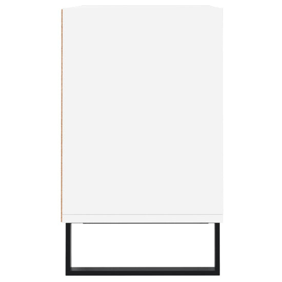 Tv-meubel 69,5x30x50 cm bewerkt hout wit MeubelReus