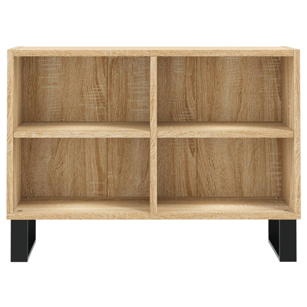 Tv-meubel 69,5x30x50 cm bewerkt hout sonoma eikenkleurig MeubelReus