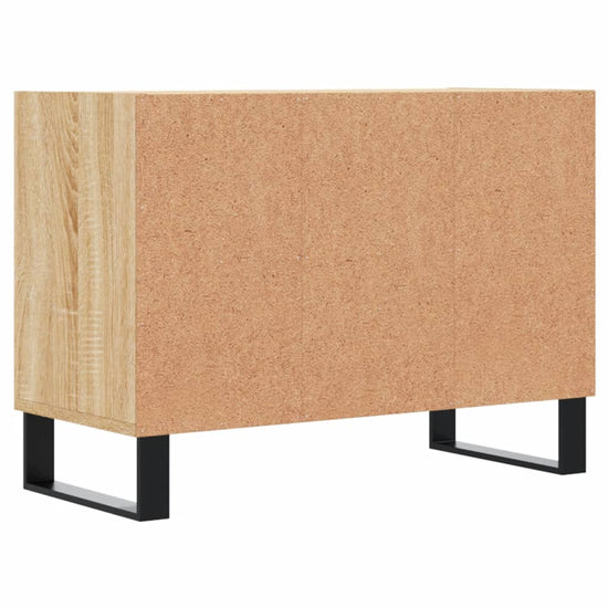 Tv-meubel 69,5x30x50 cm bewerkt hout sonoma eikenkleurig MeubelReus