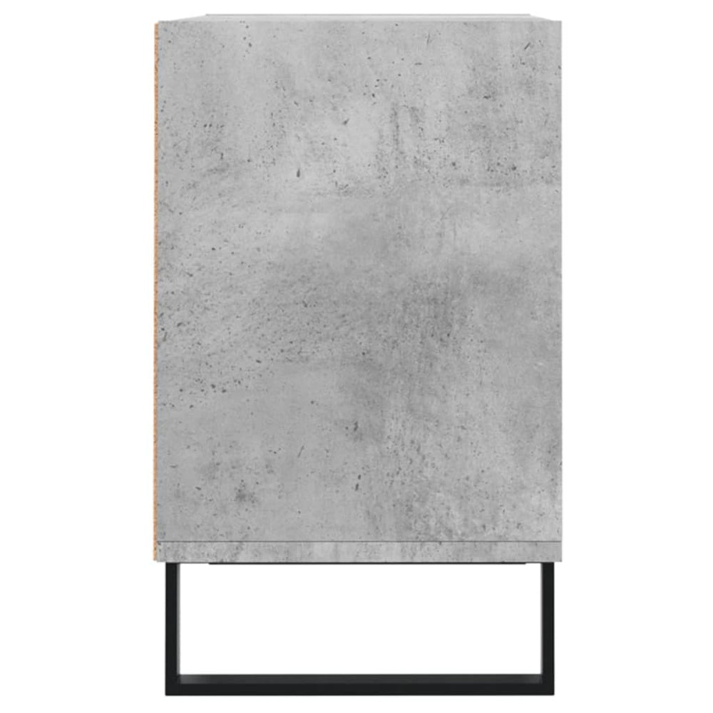Tv-meubel 69,5x30x50 cm bewerkt hout betongrijs MeubelReus