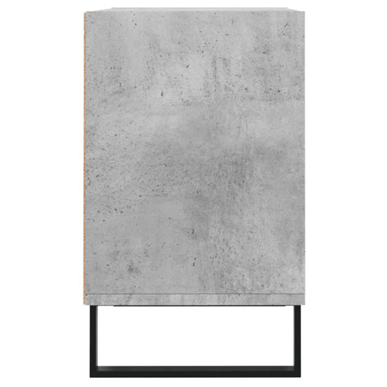 Tv-meubel 69,5x30x50 cm bewerkt hout betongrijs MeubelReus