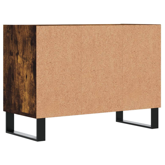 Tv-meubel 69,5x30x50 cm bewerkt hout gerookt eikenkleurig MeubelReus