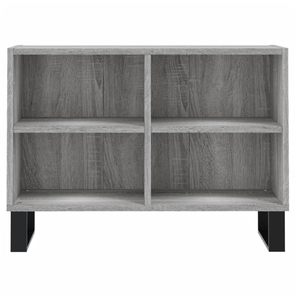 Tv-meubel 69,5x30x50 cm bewerkt hout grijs sonoma eikenkleurig MeubelReus