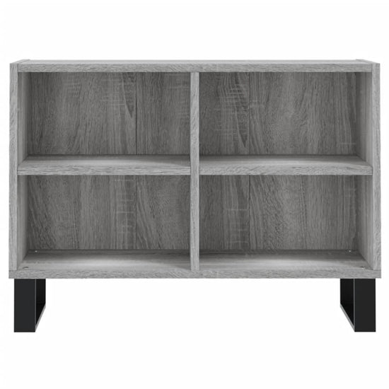 Tv-meubel 69,5x30x50 cm bewerkt hout grijs sonoma eikenkleurig MeubelReus