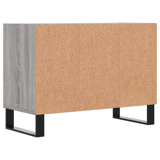 Tv-meubel 69,5x30x50 cm bewerkt hout grijs sonoma eikenkleurig MeubelReus