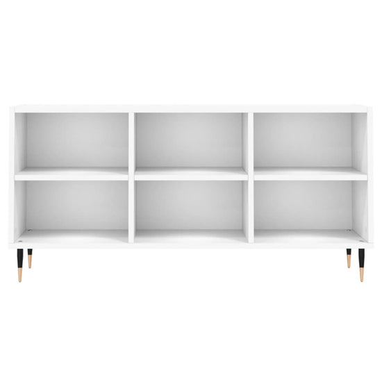 Tv-meubel 103,5x30x50 cm bewerkt hout wit MeubelReus