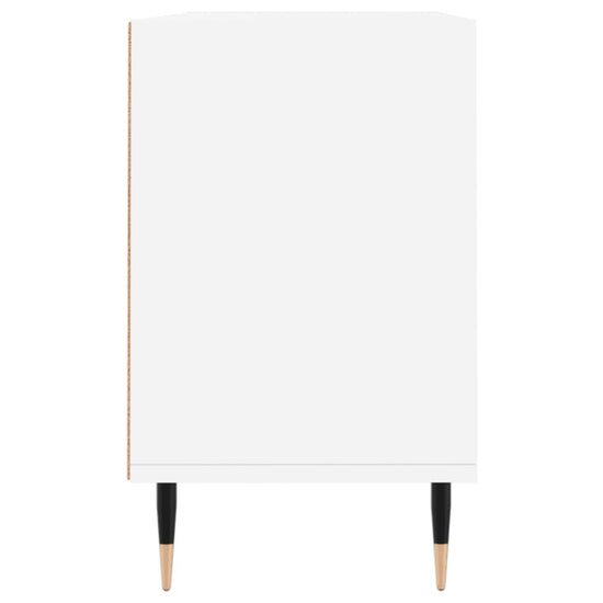 Tv-meubel 103,5x30x50 cm bewerkt hout wit MeubelReus