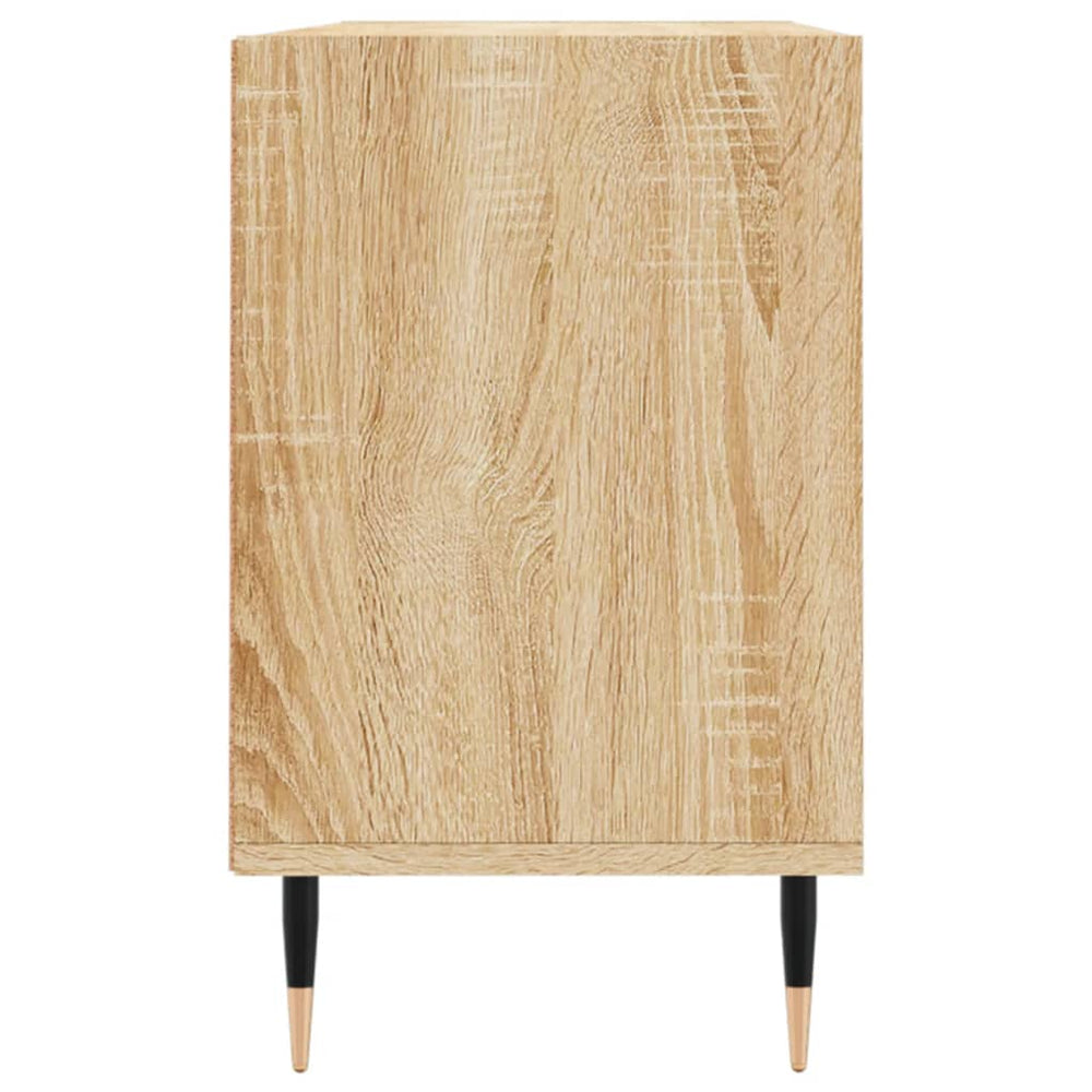 Tv-meubel 103,5x30x50 cm bewerkt hout sonoma eikenkleurig MeubelReus
