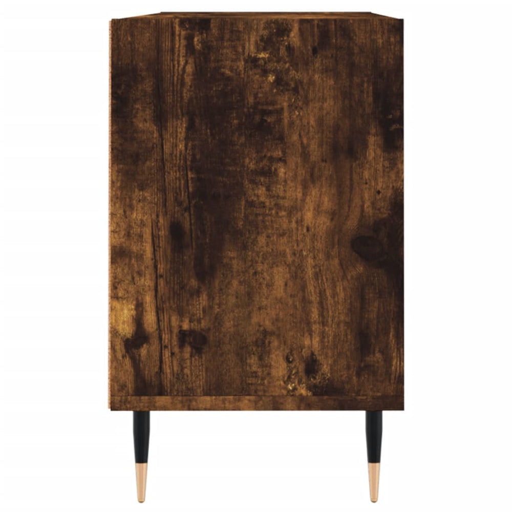 Tv-meubel 103,5x30x50 cm bewerkt hout gerookt eikenkleurig MeubelReus