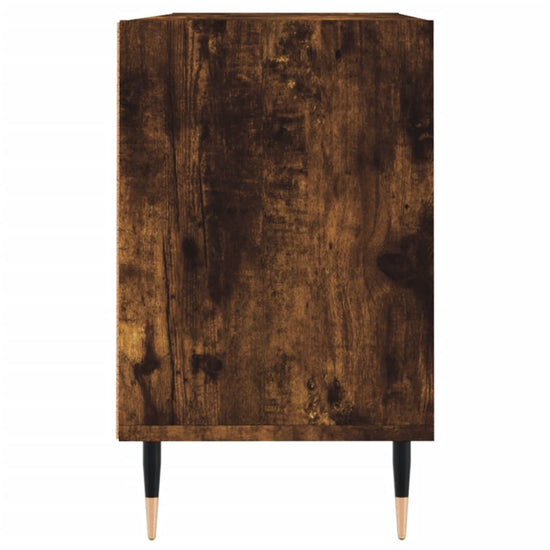 Tv-meubel 103,5x30x50 cm bewerkt hout gerookt eikenkleurig MeubelReus