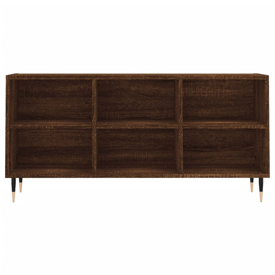 Tv-meubel 103,5x30x50 cm bewerkt hout bruin eikenkleur MeubelReus