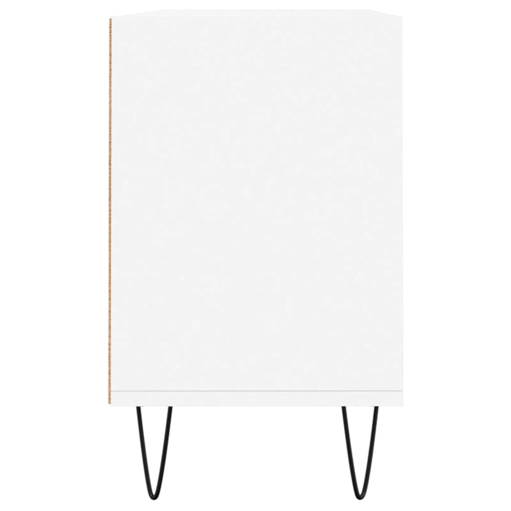 Tv-meubel 103,5x30x50 cm bewerkt hout wit MeubelReus
