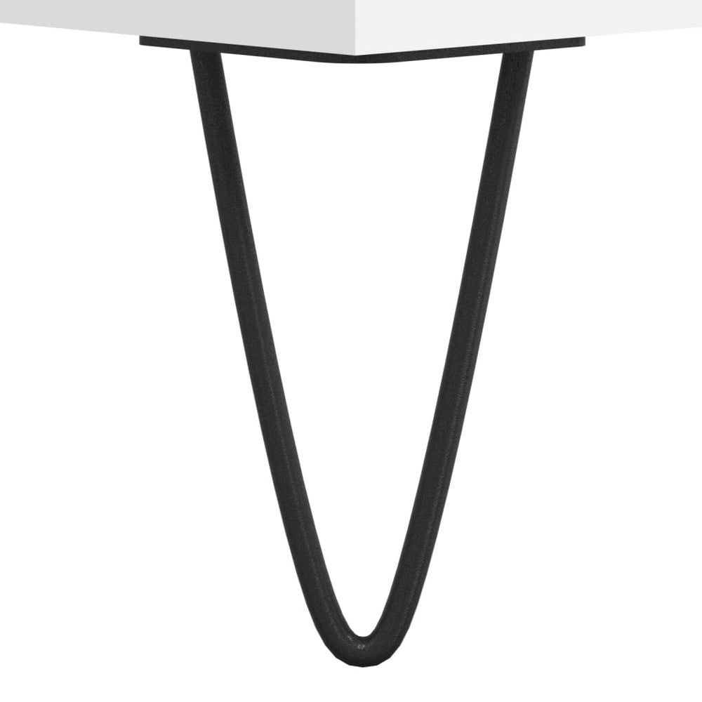 Tv-meubel 103,5x30x50 cm bewerkt hout wit MeubelReus