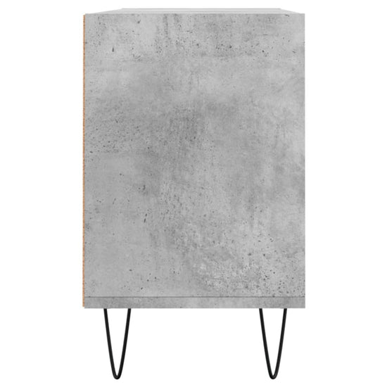 Tv-meubel 103,5x30x50 cm bewerkt hout betongrijs MeubelReus