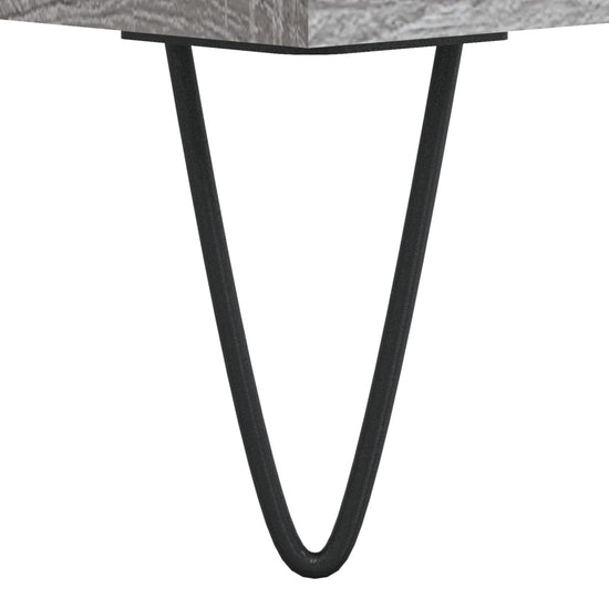 Tv-meubel 103,5x30x50 cm bewerkt hout grijs sonoma eikenkleurig MeubelReus