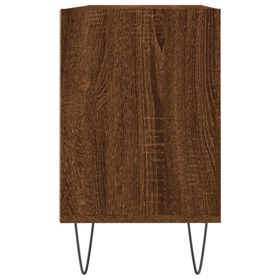 Tv-meubel 103,5x30x50 cm bewerkt hout bruin eikenkleur MeubelReus