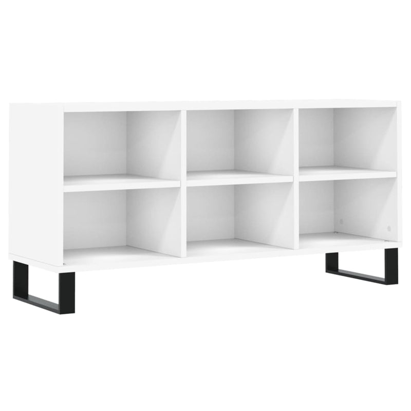 Tv-meubel 103,5x30x50 cm bewerkt hout wit MeubelReus