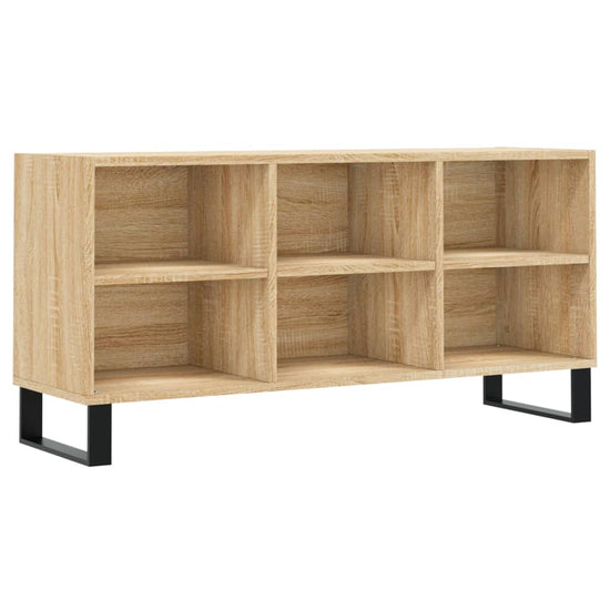 Tv-meubel 103,5x30x50 cm bewerkt hout sonoma eikenkleurig MeubelReus