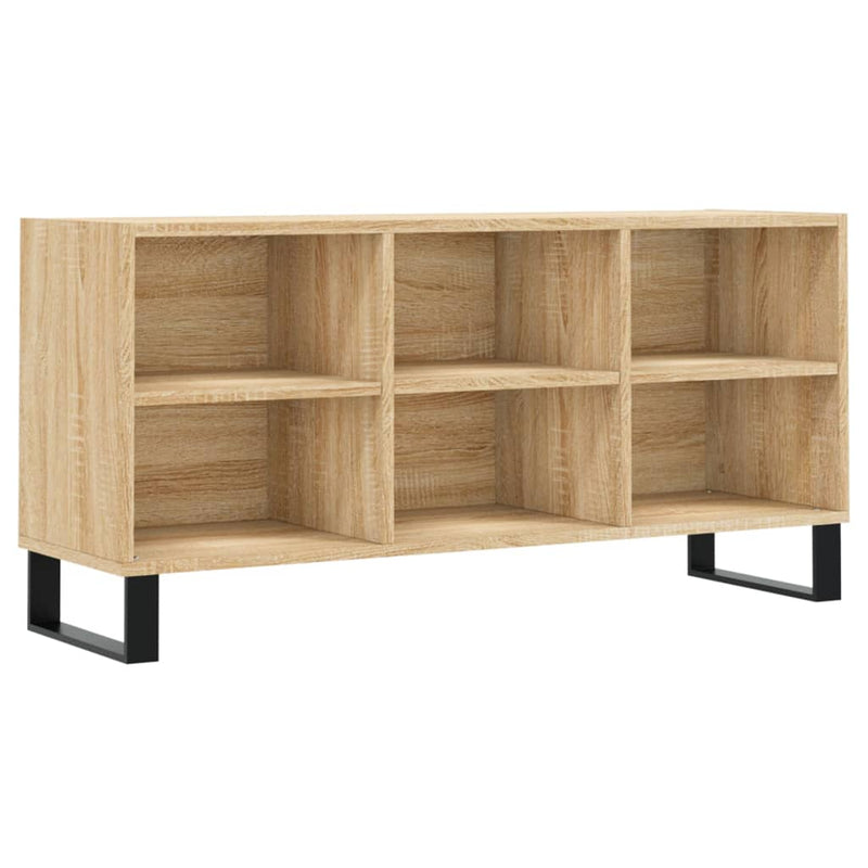 Tv-meubel 103,5x30x50 cm bewerkt hout sonoma eikenkleurig MeubelReus