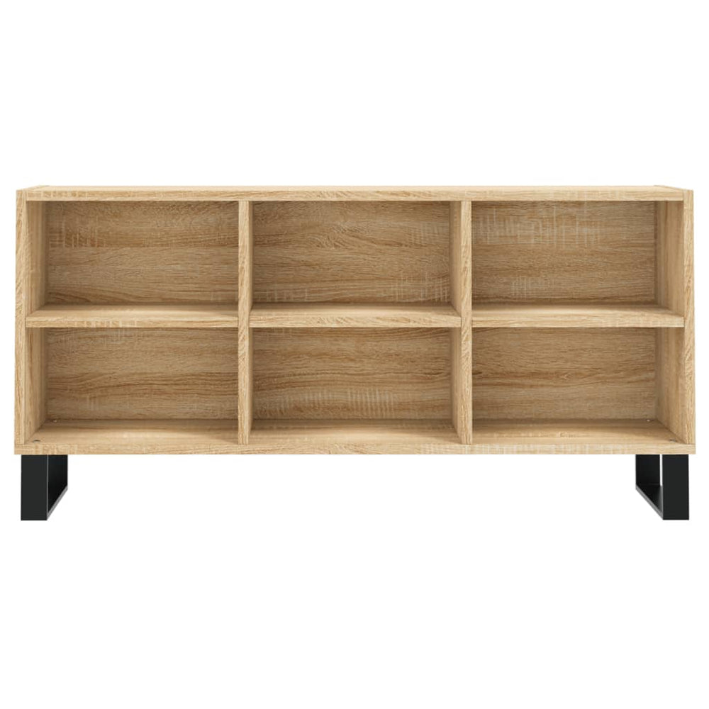 Tv-meubel 103,5x30x50 cm bewerkt hout sonoma eikenkleurig MeubelReus