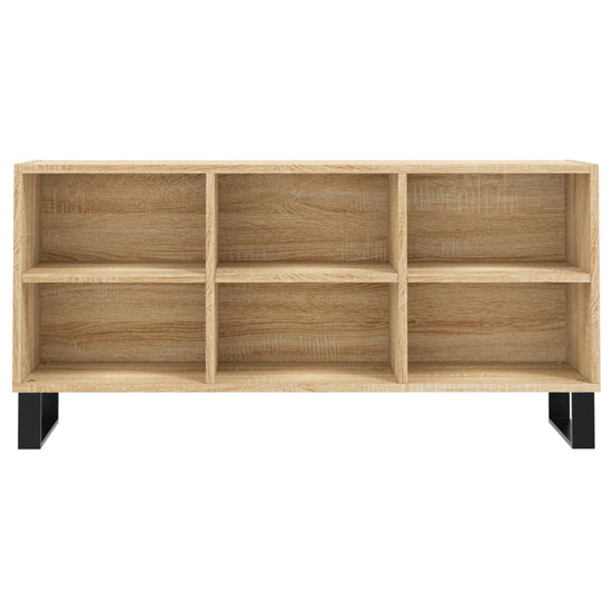 Tv-meubel 103,5x30x50 cm bewerkt hout sonoma eikenkleurig MeubelReus