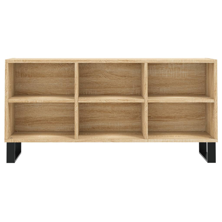 Tv-meubel 103,5x30x50 cm bewerkt hout sonoma eikenkleurig MeubelReus