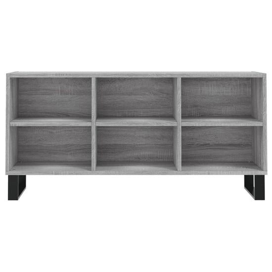 Tv-meubel 103,5x30x50 cm bewerkt hout grijs sonoma eikenkleurig MeubelReus