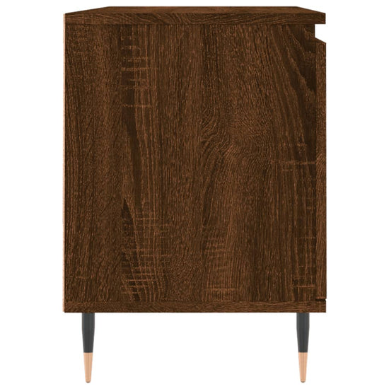 Tv-meubel 104x35x50 cm bewerkt hout bruin eikenkleur MeubelReus