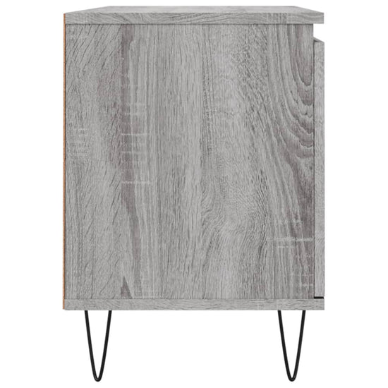 Tv-meubel 104x35x50 cm bewerkt hout grijs sonoma eikenkleurig MeubelReus