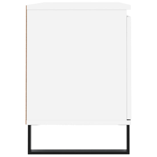 Tv-meubel 104x35x50 cm bewerkt hout wit MeubelReus