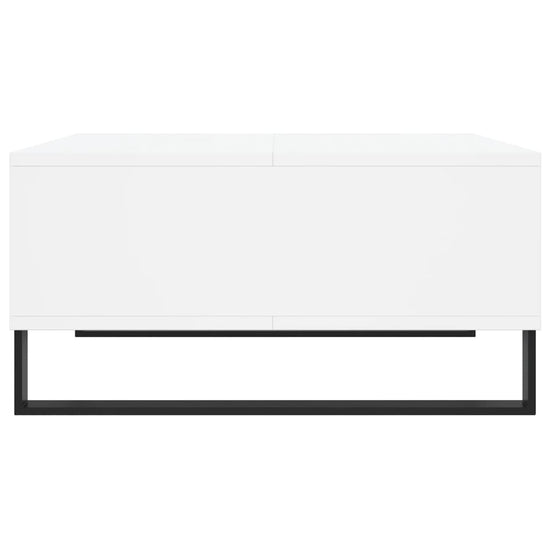 Salontafel 60x60x30 cm bewerkt hout wit MeubelReus