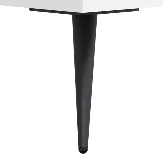 Nachtkastjes 2 st 40x35x47,5 cm bewerkt hout wit MeubelReus