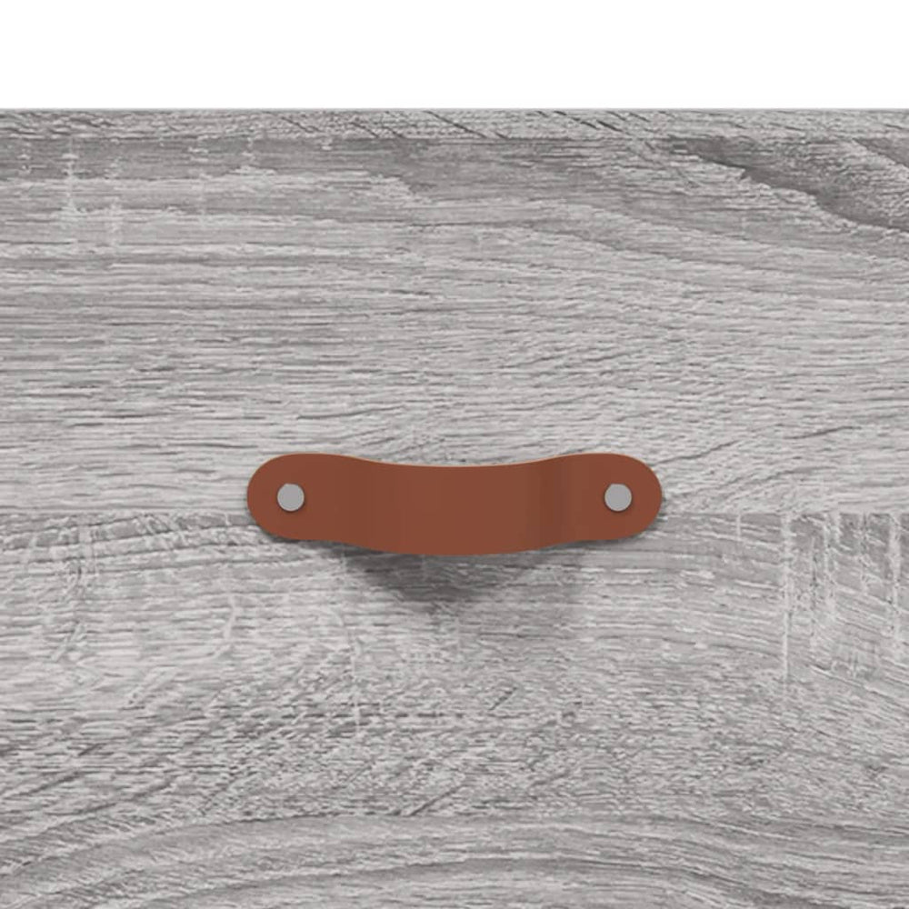 Nachtkastjes 2 st 40x35x47,5 cm bewerkt hout grijs sonoma eiken MeubelReus