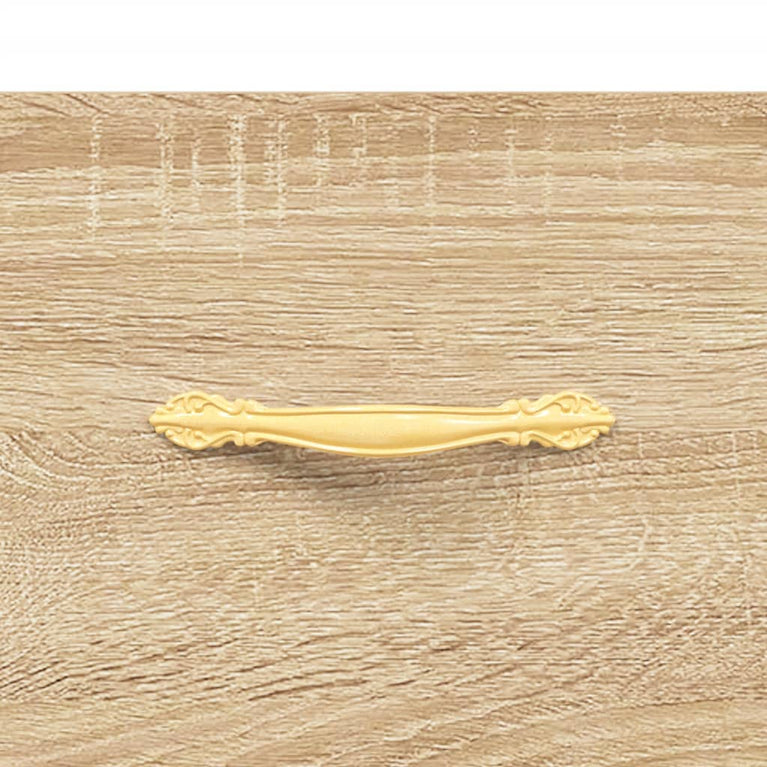 Nachtkastje 40x35x47,5 cm bewerkt hout sonoma eikenkleurig MeubelReus