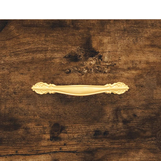Nachtkastje 40x35x47,5 cm bewerkt hout gerookt eikenkleurig MeubelReus