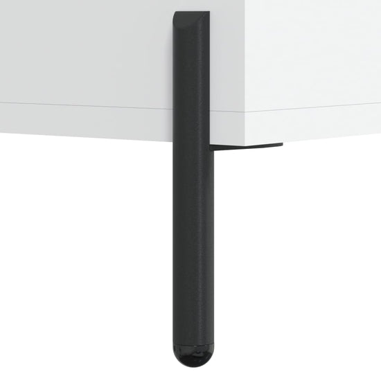 Nachtkastjes 2 st 40x35x47,5 cm bewerkt hout wit MeubelReus