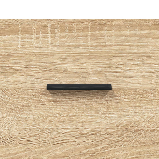 Nachtkastje 40x35x47,5 cm bewerkt hout sonoma eikenkleurig MeubelReus