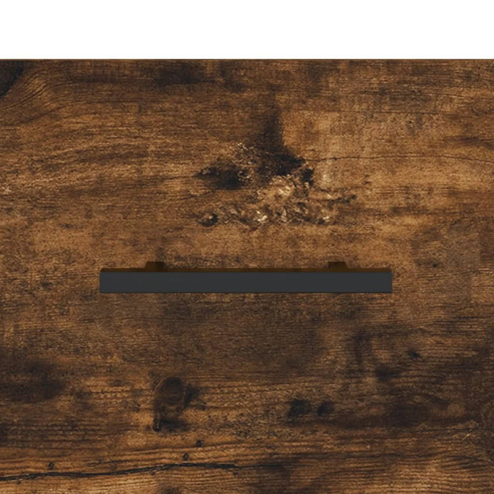 Nachtkastje 40x35x47,5 cm bewerkt hout gerookt eikenkleurig MeubelReus