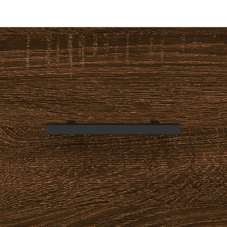Nachtkastje 40x35x47,5 cm bewerkt hout bruin eikenkleur MeubelReus