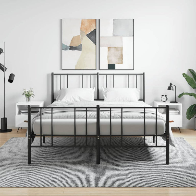 Nachtkastjes 2 st 40x35x47,5 cm bewerkt hout hoogglans wit MeubelReus