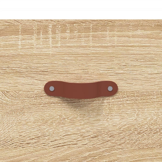 Nachtkastjes 2 st 40x35x47,5 cm bewerkt hout sonoma eikenkleur MeubelReus