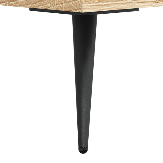 Nachtkastjes 2 st 40x35x47,5 cm bewerkt hout sonoma eikenkleur MeubelReus