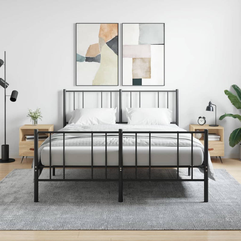 Nachtkastjes 2 st 40x35x47,5 cm bewerkt hout sonoma eikenkleur MeubelReus