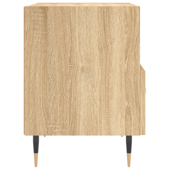 Nachtkastjes 2 st 40x35x47,5 cm bewerkt hout sonoma eikenkleur MeubelReus