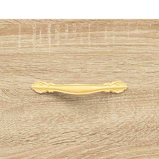Nachtkastjes 2 st 40x35x47,5 cm bewerkt hout sonoma eikenkleur MeubelReus