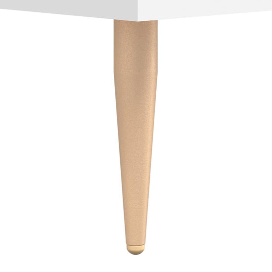 Nachtkastjes 2 st 40x35x47,5 cm bewerkt hout wit MeubelReus
