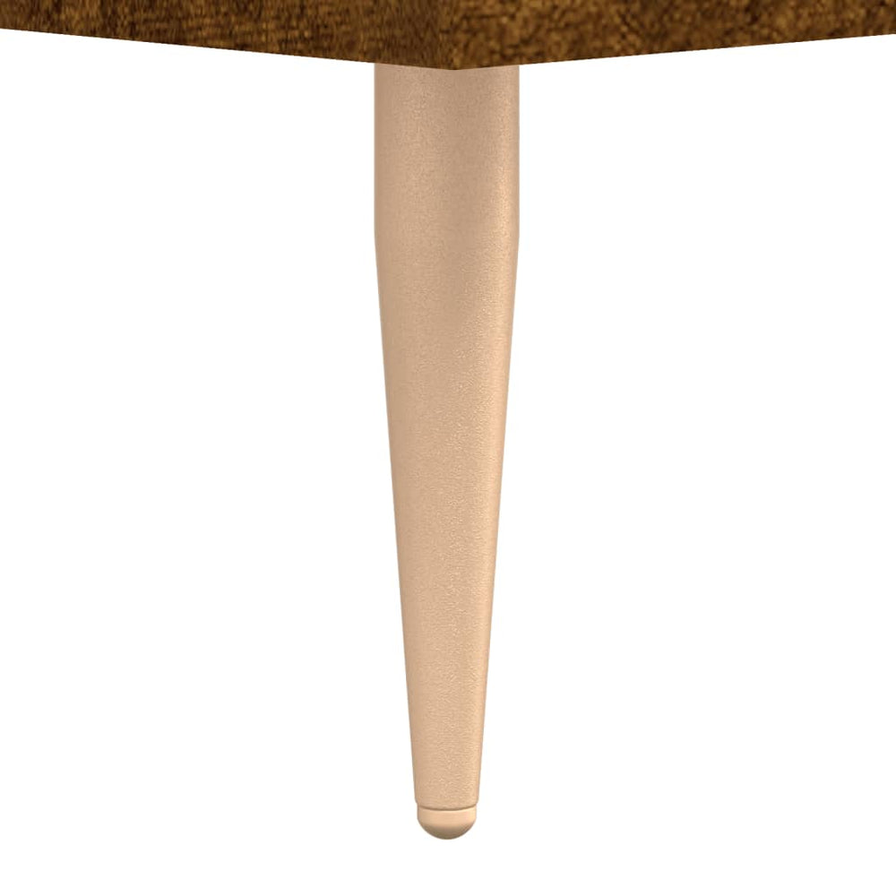 Nachtkastjes 2 st 40x35x47,5 cm bewerkt hout gerookt eikenkleur MeubelReus